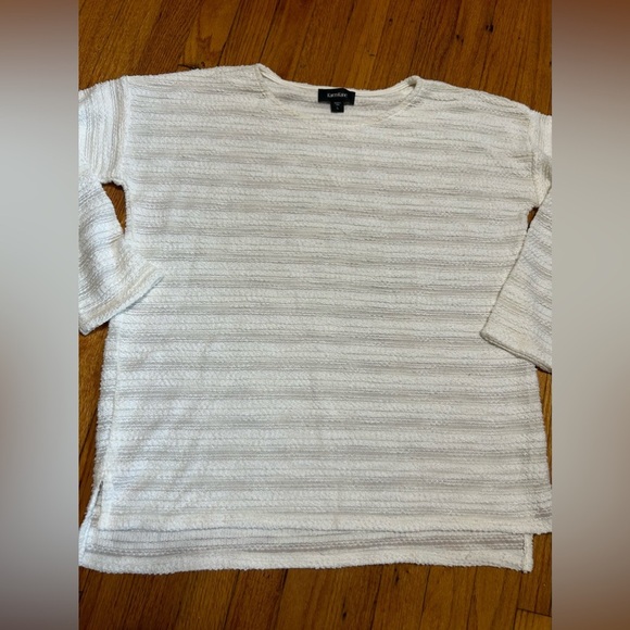 Karen Kane Lightweight Sheer Pullover Sweater Top  Size Large - Picture 2 of 7